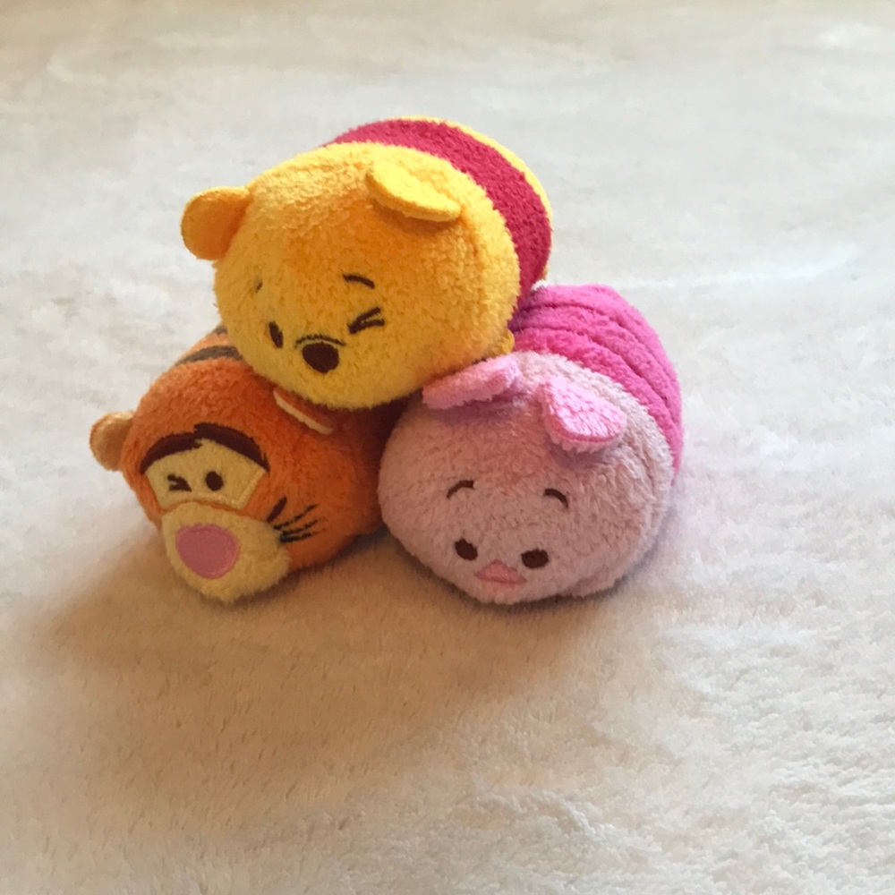 Pooh and friends TSUM TSUM set